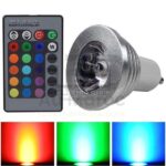 Ampoule GU10 IR 220V RGB
