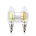 Ampoule led C35 candle filament  4w