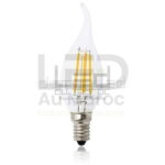 Ampoule led C35 taile filament 4w blanc chaud dimmable