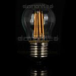 Ampoule led G45 filament 6w blanc chaud