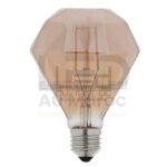 Ampoule led G95 ZS filament 4w amber  dimmable