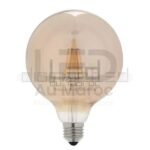 Ampoule led G125 filament 4w amber dimmable