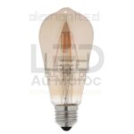 Ampoule led ST64 filament 4w Ambre dimmable