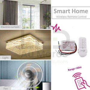 Interrupteur de télécommande sans fil 4 zones 220v ON-OFF – Image 3