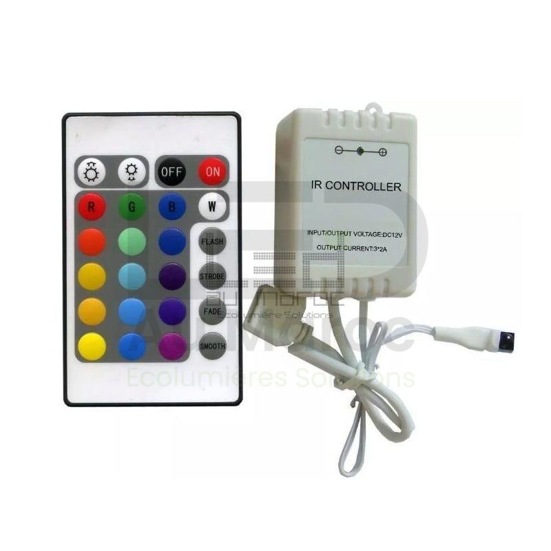 Controleurs-2 Controleur led RGB IR 24B – Image 1