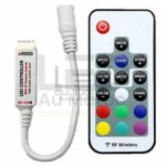 Controleur led Mini RGB RF 17B