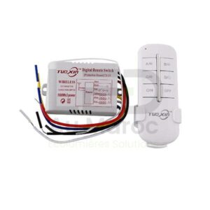 Interrupteur de télécommande sans fil 4 zones 220v ON-OFF