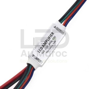 Mini amplificateur led RGB cable 6A 5/24V – Image 2
