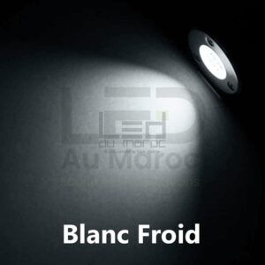 Spot sol 10W COB blanc froid – Image 2