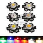 High Power LED 1W Avec Dissipateur Thermique