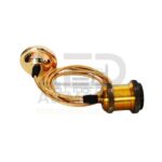 Suspension cable textile douille E27 Bronze 1,5m