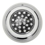 Projecteur piscine LED RGB 24W 12V INOX