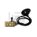 Suspension douille E27 Bronze 1m