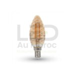 Ampoule led C35S filament 4w ambre dimmable