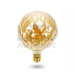 Ampoule led G95 pineapple filament 4w amber  dimmable
