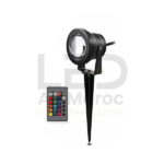 Projecteur jardin LED RGB 10W 220V