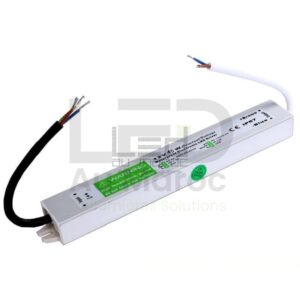 Transformateur LED 12v 220v 100w Slim - Panneaux Publicitaires LED Maroc