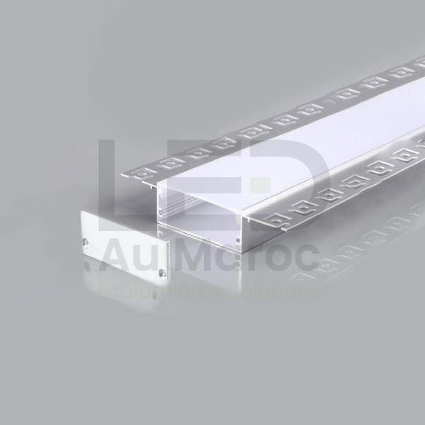 Profilé LED aluminium encastrable PR056
