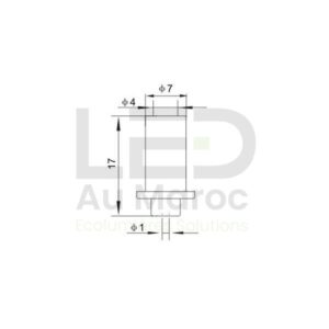 FIBRE OPTIQUE TETE CRYSTAL C03 – Image 4