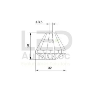 FIBRE OPTIQUE TETE CRYSTAL LUSTRE C06 – Image 4