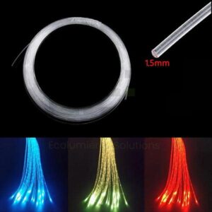 Cable fibre optique led Sparkle 1.5mm 1 Mètre – Image 2
