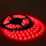 RUBAN LED 2835/60 12V 5M Zigzag Rouge