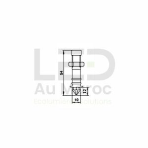 FIBRE OPTIQUE TETE CRYSTAL LUSTRE C18 – Image 3