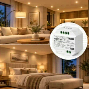 VARIATEUR AC TRIAC ZIGBEE+RF+PUSH DIMM MIBOXER TRI-C1ZR 110-220V 300W – Image 4