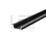 Profilé LED Aluminium Encastrable PR058 Noir