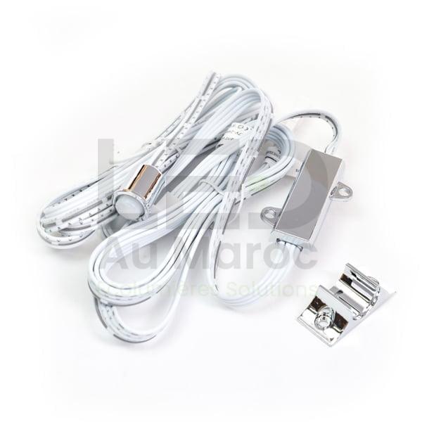 DETECTEUR DE MOUVEMENT 12/24 INDUCTION CORP HUMAIN MR-HY2012CHROME