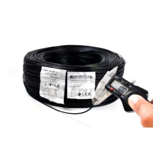 FIBRE OPTIQUE ETANCHE JACKET NOIR 1MM 500M – Image 3