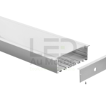 Profilé LED Aluminium ENCASTRE PC PR086