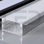 Profilé LED Aluminium ENCASTRE PC PR088