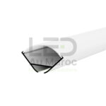 Profilé LED Aluminium Coin Covercercle PR089