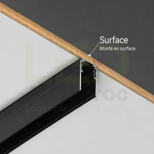 RAIL MAGNÉTIQUE APPARENT 2M / 3M – Image 3