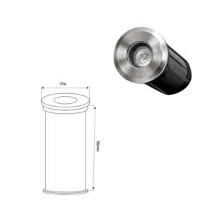 MINI SPOT 3W 220V IP67 – Image 3
