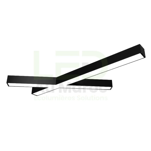 Luminaire LED en Forme de X