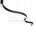 Luminaire LED en Forme Ondulée