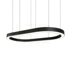 Découvrez notre luminaire LED en forme ovale, idéal pour bureaux, commerces et habitations. Design moderne, fabrication sur mesure et livraison au Maroc.