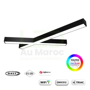 Luminaire LED en Forme de X – Image 2