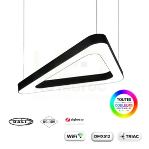 Luminaire LED en Forme de Triangle Arrondi – Image 2