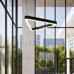 Luminaire LED en Forme de Triangle Arrondi – Image 5