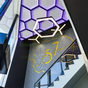 Luminaire LED Hexagonal – Image 5