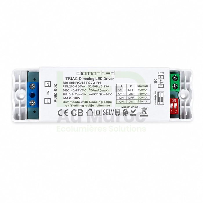 LAM-DL-RG18TC72-R1-1 DRIVER TRIAC CONSTANT CURRENT DIMMABLE 18W