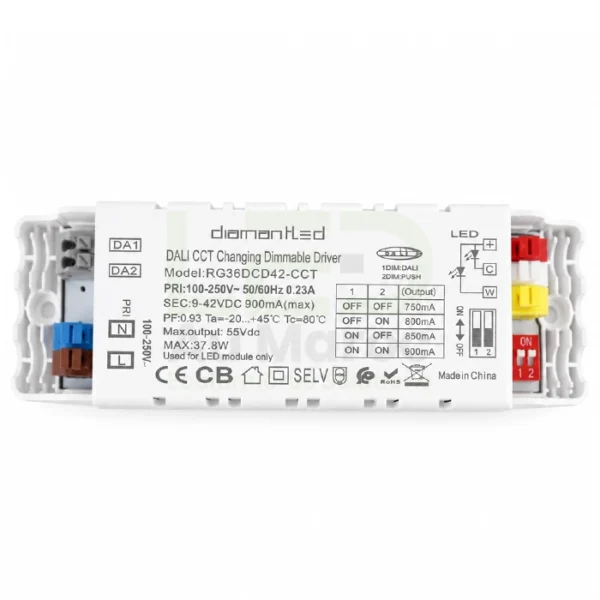 DRIVER DALI+PUSH DIMMABLE 37.8W