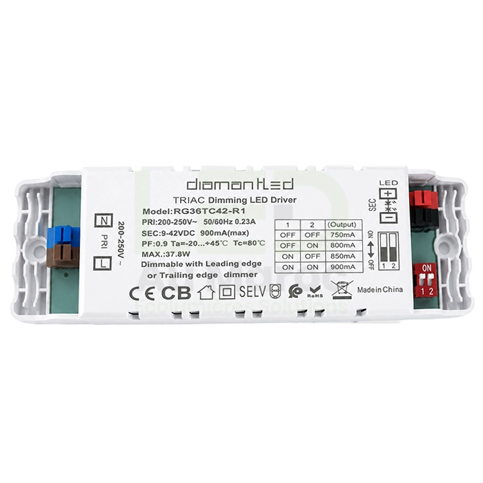 LAM-DL-RG36TC42-R1 DRIVER TRIAC CONSTANT CURRENT DIMMABLE 37.8W