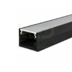 Profilé LED Aluminium APPARENT PR095 Noir