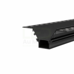 Profilé LED Aluminium PLATRE RETRAIT BLANC PR102 Noir