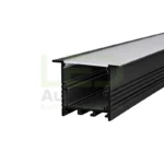 Profilé LED Aluminium ENCASTRER 35x35mm 3m PL-PR109 Noir