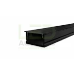 Profilé LED ENCASTRE 12*7MM 3M EDGE PL-PR120 Noir